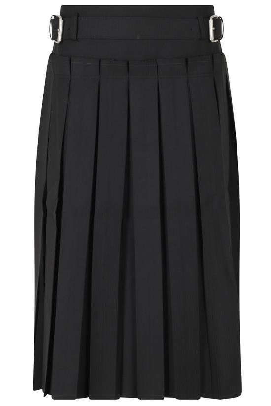 26FW 라 피신 스커트 LF261WN007 RA026 099 Black - LA PISCINE