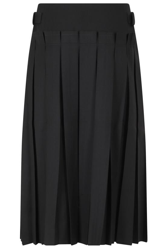 26FW 라 피신 스커트 LF261WN007 RA026 099 Black