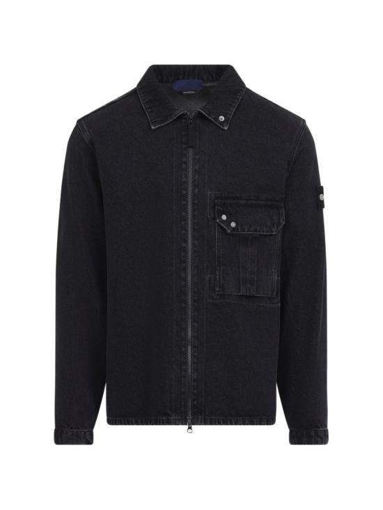 26FW 스톤 아일랜드 셔츠 L2S141200002 S0J32VJ902 BLACK