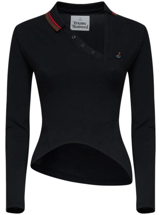 26FW 비비안웨스트우드 탑 1H010007J00AUN401 Black