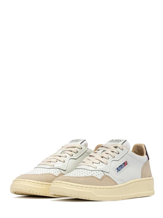 26FW 오트리 메달리스트 로우 레더 스니커즈 AULWLS18 Neutrals - AUTRY