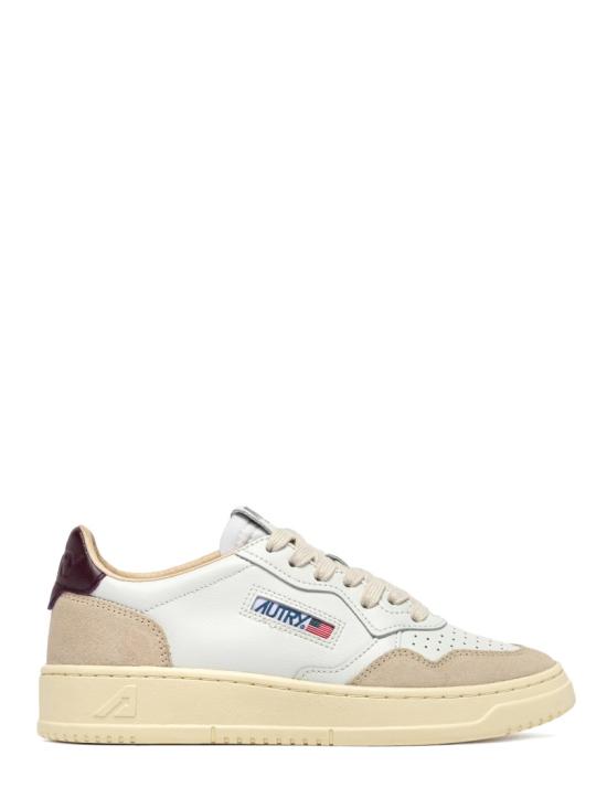 26FW 오트리 메달리스트 로우 레더 스니커즈 AULWLS18 Neutrals