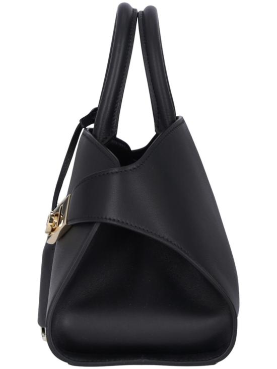 26FW 살바토레 페라가모 토트백 768853009 Black - SALVATORE FERRAGAMO