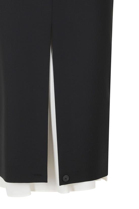 26FW 세미쿠튀르 스커트 Y6WI45 099 Black - SEMI-COUTURE