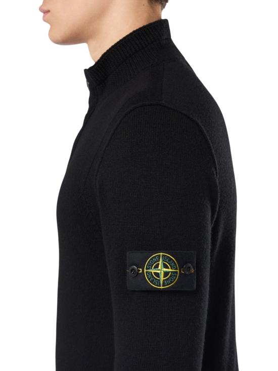 26FW 스톤 아일랜드 니트웨어 S155100040S00A3V0029 Black - STONE ISLAND