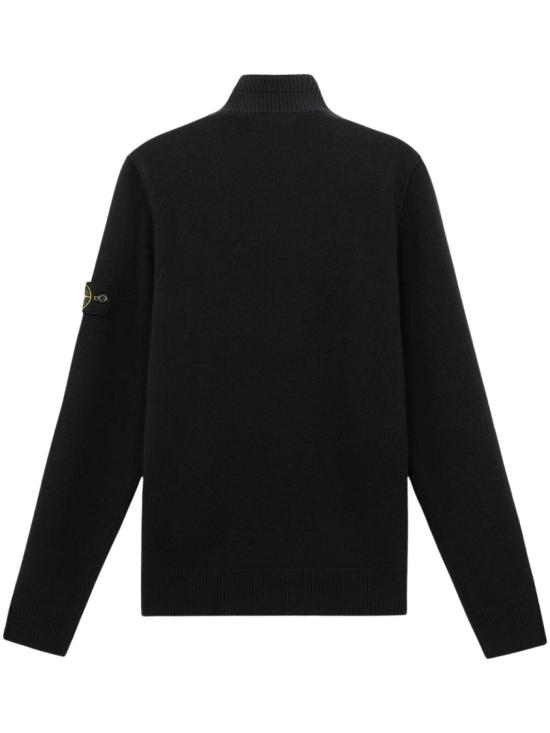 26FW 스톤 아일랜드 니트웨어 S155100040S00A3V0029 Black - STONE ISLAND
