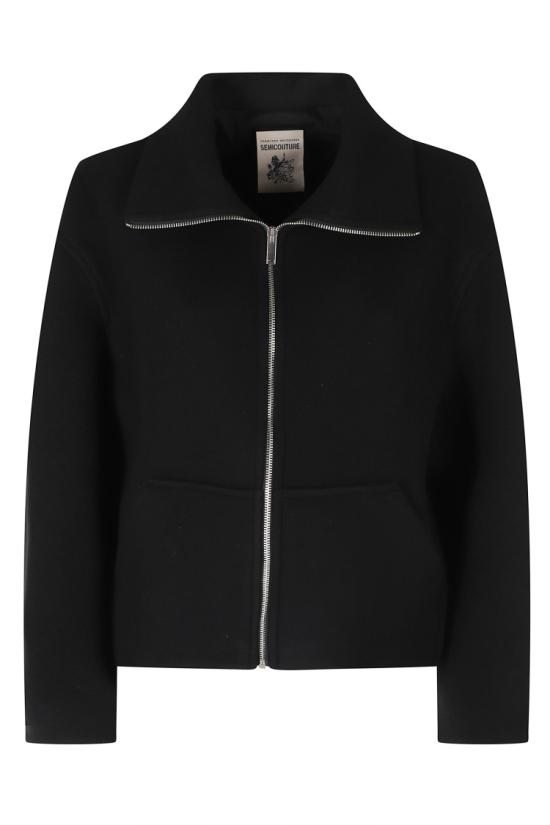 26FW 세미쿠튀르 자켓 Y6WV54 099 Black - SEMI-COUTURE