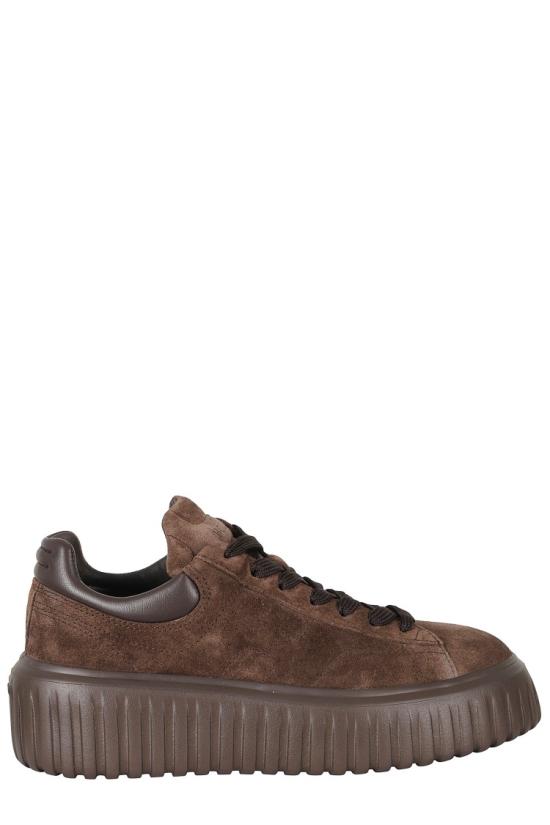 26FW 호간 스니커즈 HXW6450FC6TPJQ 099 Brown - HOGAN