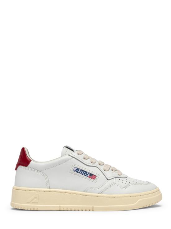 26FW 오트리 메달리스트 로우 스니커즈 AULMLL33 White