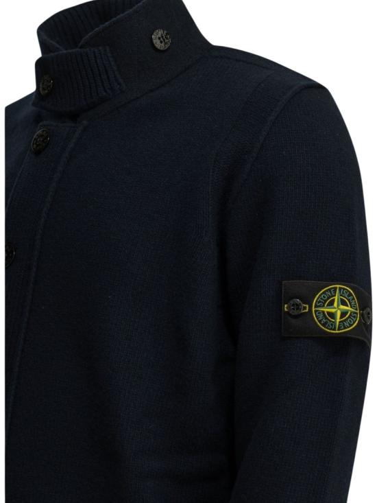 26FW 스톤 아일랜드 니트웨어 S155100047S00A3V0020 Black - STONE ISLAND