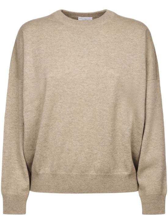 26FW 브루넬로 쿠치넬리 니트웨어 M12244410C077 Neutrals