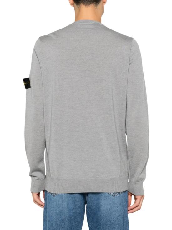 26FW 스톤 아일랜드 니트웨어 S155100071S00C4V0M49 Grey - STONE ISLAND