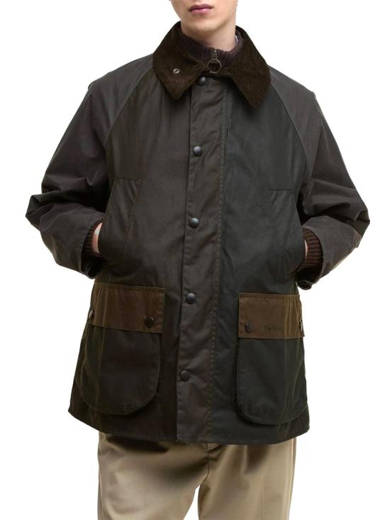 26FW 바버 패치워크 오버사이즈 비데일 왁스 재킷 MWX2500MWXSG51 Black - BARBOUR