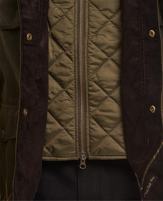 바버 오그스톤 왁스 자켓 MWX0700OL51 Green - BARBOUR