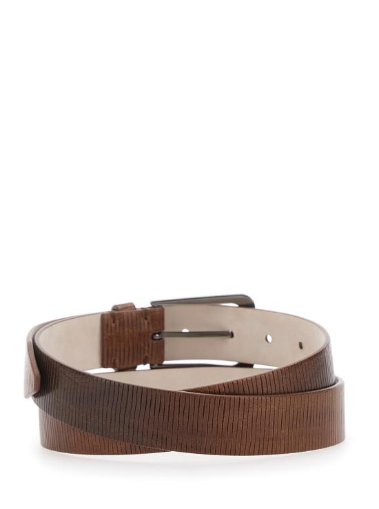 26FW 브루넬로 쿠치넬리 벨트 M0GUAC33MC8745 Brown - BRUNELLO CUCINELLI