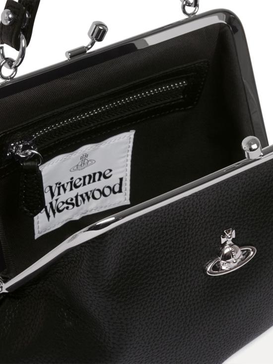 26FW 비비안웨스트우드 그래니 프레임 퍼스 4B010007WS000DN403 Black - VIVIENNE WESTWOOD
