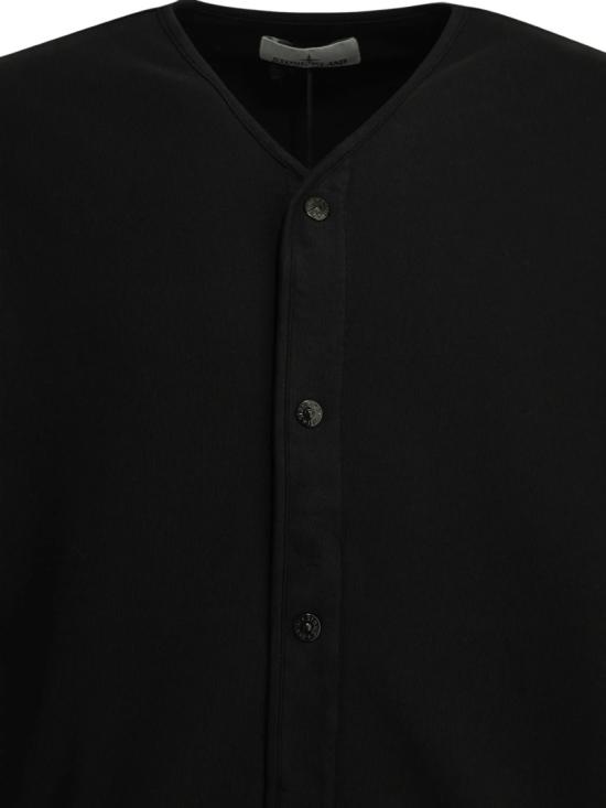 26FW 스톤 아일랜드 탑 S156100010S0051V0029 Black - STONE ISLAND