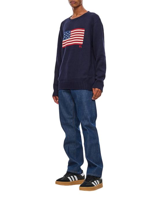  폴로 랄프로렌 니트웨어 710718281006HUNTERNAVY Blue - POLO RALPH LAUREN