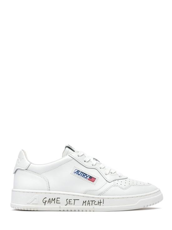 26FW 오트리 메달리스트 로우 스니커즈 AULMML08 White