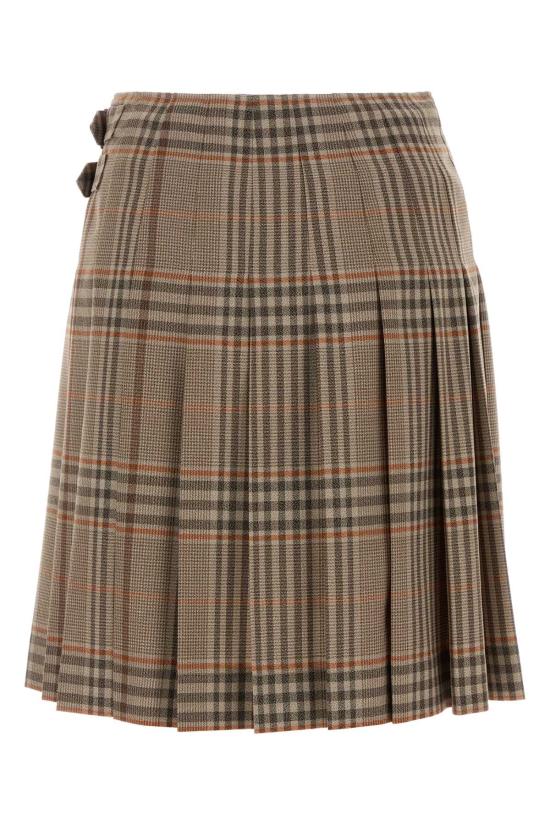 26FW 버버리 스커트 8126889 C6294 Checked - BURBERRY