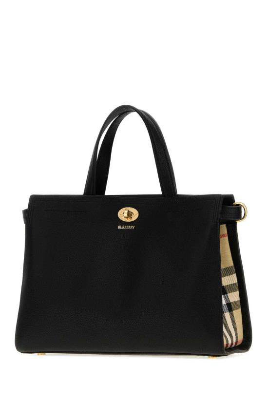 26FW 버버리 토트백 8129060 A1189 Black - BURBERRY
