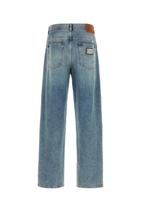 26FW 돌체앤가바나 스트레이트 팬츠 GP16UDG8QE7 S9001 Light Blue - DOLCE & GABBANA