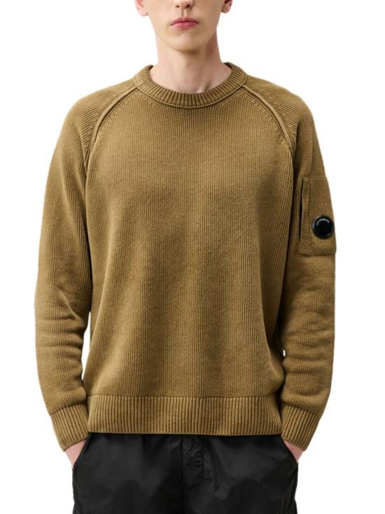 26FW 씨피 컴퍼니 니트웨어 21CMKN196A005558G340 Brown - C.P. COMPANY