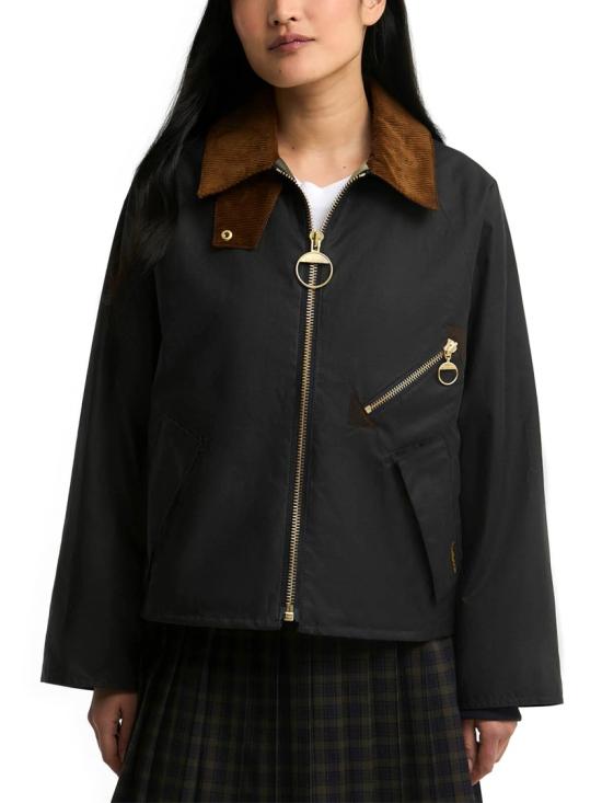 26FW 바버 알린 왁스 재킷 LWX1482LWXNY92 Black - BARBOUR