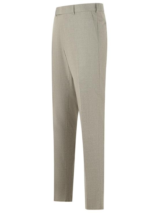 26FW 에르메네질도제냐 스트레이트 팬츠 430F06A4 75TB12212 Beige - ERMENEGILDO ZEGNA