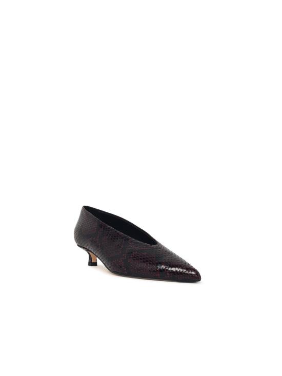 26FW 에이드 힐/펌프스 PU0125006012 Bordeaux - AEYDE