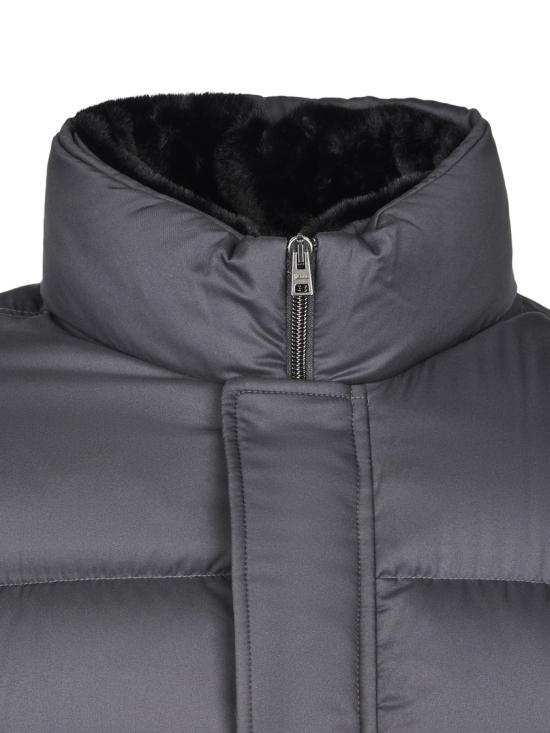 26FW 에르노 아렌델레 포 퍼 봄버 다운 자켓 PI001019U12414Z9487 Grey - HERNO