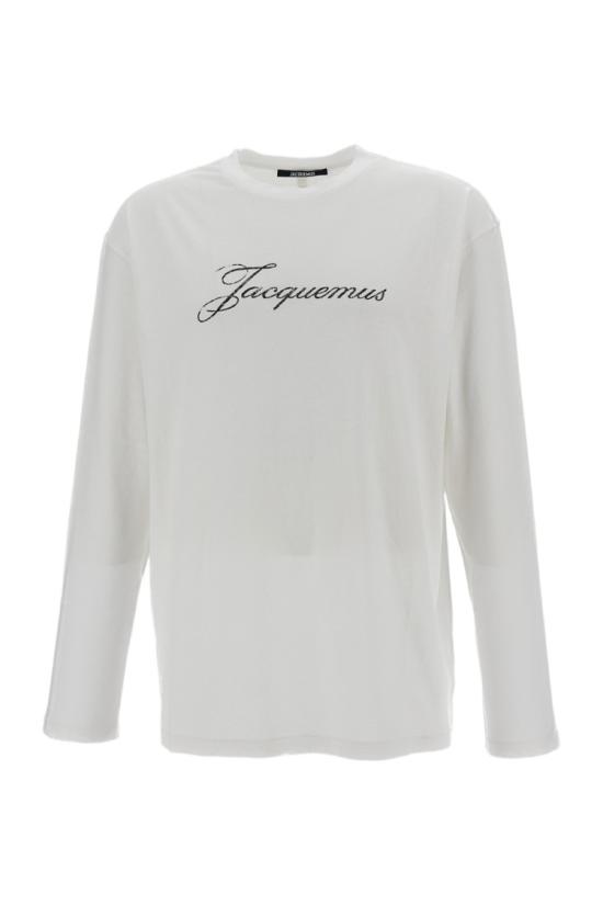 26FW 자크뮈스 긴팔 티셔츠 TSU00351AJ00289100 White