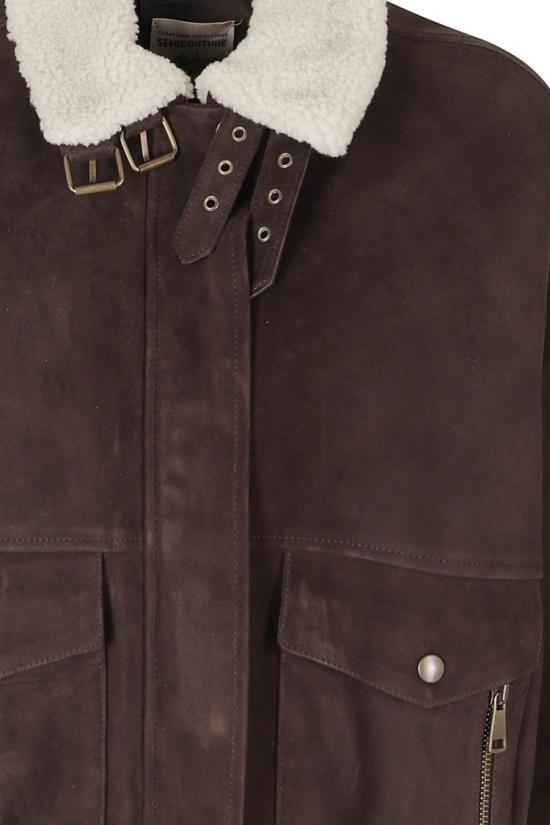 26FW 세미쿠튀르 자켓 Y6WT10 099 Black - SEMI-COUTURE