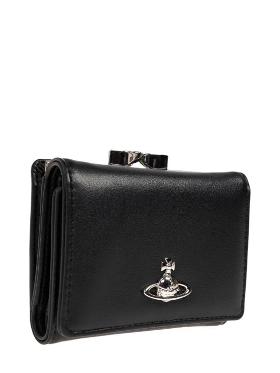26FW 비비안웨스트우드 크로커다일 엠보스드 프레임 월렛 5115002MWS0026N401 Black - VIVIENNE WESTWOOD
