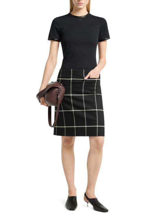 26FW 쿠레쥬 탑 326JTS017JS03119999 Black - COURREGES