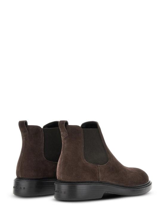 26FW 호간 부츠 HXM7040GF00HG0S808PALISSANDRO Black - HOGAN