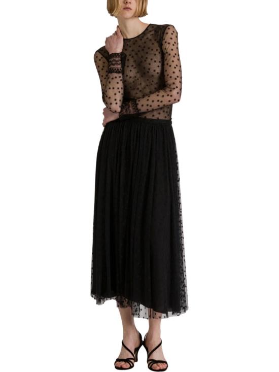 26FW 알베르타 페레티 스커트 010566200555 Black - ALBERTA FERRETTI
