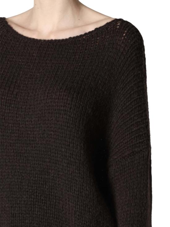 26FW 로베르토 콜리나 니트웨어 263FXB4700608 Black - ROBERTO COLLINA