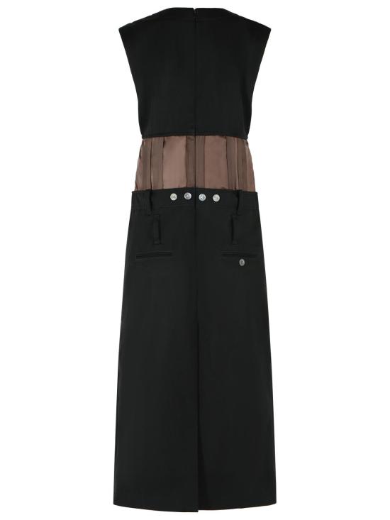 26FW 마르니 미디 원피스 ABMA1624QU UTWA6800N99 Black - MARNI