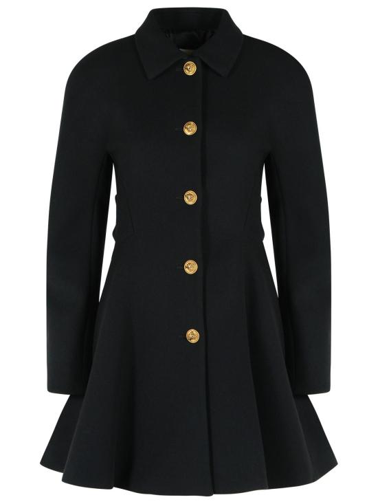 26FW 베르사체 코트 1026566 1A190921B000 Black