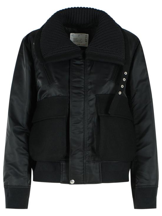 26FW 사카이 자켓 26 08715001 Black