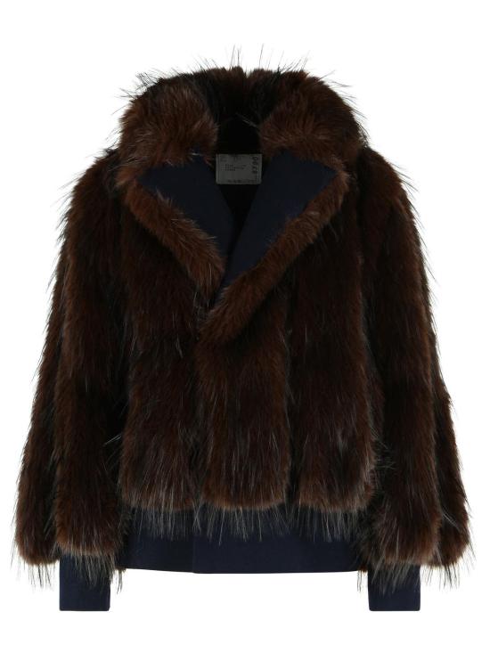 26FW 사카이 무스탕 26 08790214 Brown