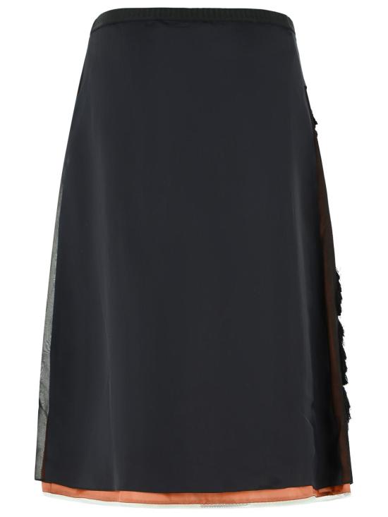 26FW 마르니 미디 스커트 GOMA0866SU USR03400N99 Black - MARNI