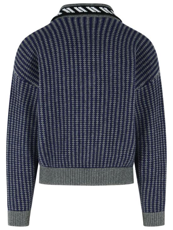 26FW 베르사체 가디건 1026545 1A190522E1B0 Grey - VERSACE