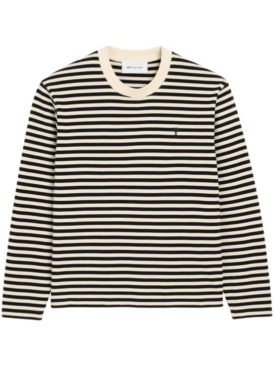 26FW 아미 긴팔 티셔츠 UTS414JE0241044 Neutrals