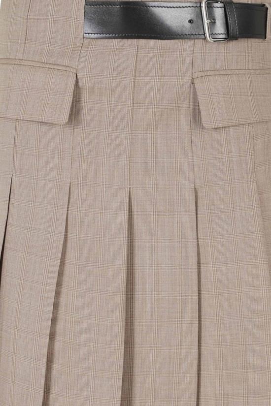 26FW 세미쿠튀르 스커트 Y6WM12 099 Grey - SEMI-COUTURE
