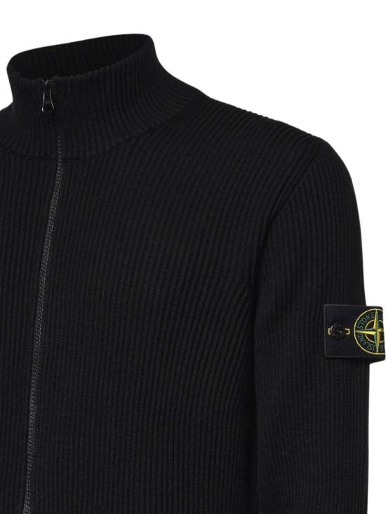 26FW 스톤 아일랜드 니트웨어 S155100017S00C2V0029 Black - STONE ISLAND