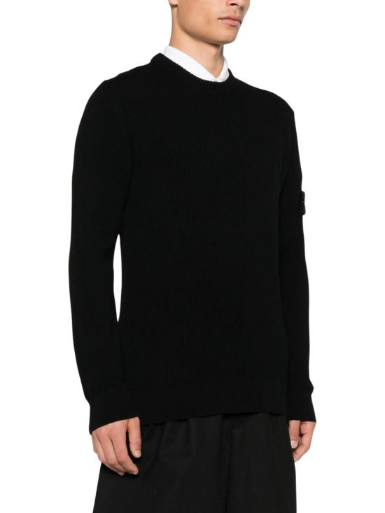 26FW 스톤 아일랜드 니트웨어 S155100053S00C2V0029 Black - STONE ISLAND