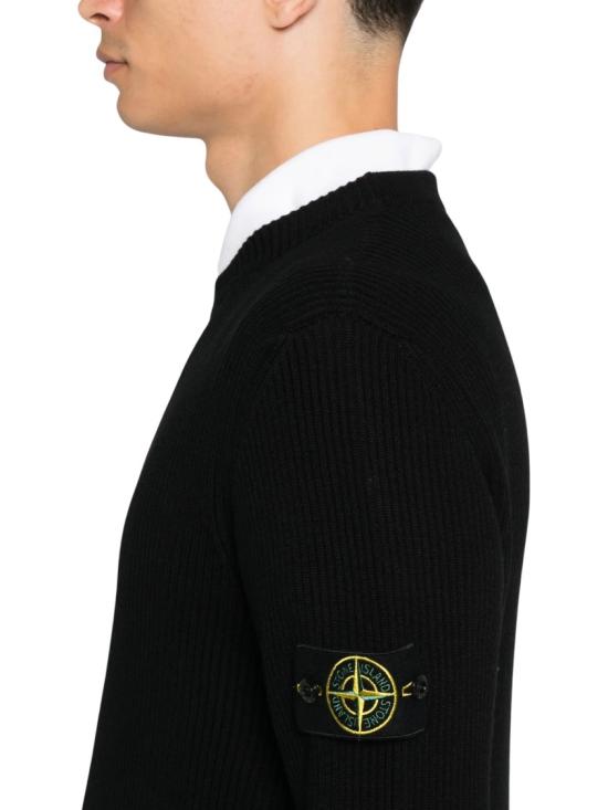 26FW 스톤 아일랜드 니트웨어 S155100053S00C2V0029 Black - STONE ISLAND