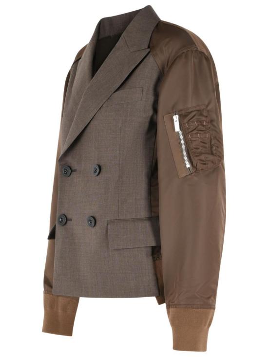 26FW 사카이 자켓 26 08564 601 Brown - SACAI